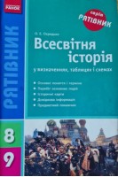 Всесвітня історія у визначеннях таблицях і схемах. 8-9 класи. Охредько О.Е.