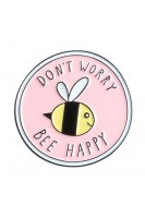 Брошка. Бджілка. Don't Worry Bee Happy