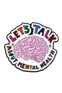 Брошка. Let's Talk About Mental Health