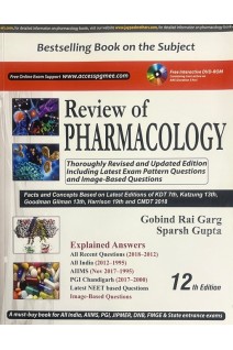 Review of Pharmacology. 12th Edition (БУ). Gobind Rai Garg Sparsh Gupta