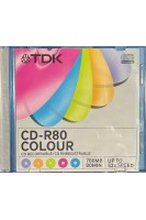 Диск CD-R Slim TDK 700MB/80 min 52x в коробці