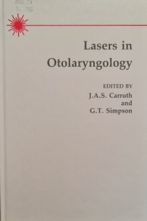 Lasers in Otolaryngology (БУ). J.A.S.Carruth G.T.Simpson