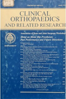 Clinical Orthopaedics and Related Research: Number 329 (БУ). Carl T. Bighton