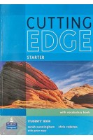 Cutting Edge Starter Students' Book with Vocabulary Book (БУ). Sarah Cunningham Chris Redston Peter Moor