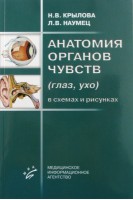 Анатомия органов чувств (глаз ухо) в схемах и рисунках: Учебное пособие. Крылова Н.В.