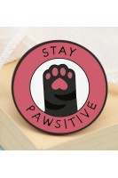 Брошка. Значок. Ветеринар. Stay Pawsitive
