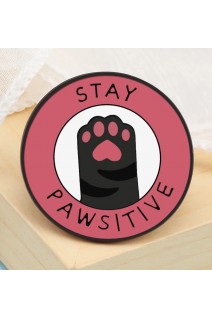 Брошка. Значок. Ветеринар. Stay Pawsitive