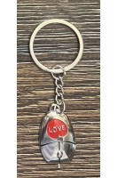 Брелок. Миша комп'ютерна з написом «LOVE»
